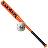 Spass kostet Sportset Baseballschläger mit Ball Hausordnung Aluminium 26 Zoll