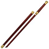 Holz Cartoon Samurai-Schwert, neun Muster Drachen Samurai COS Schwert Anime Ninja Dämon Killer Schwert Spielzeug, Tang Heng Messer Selbstverteidigung kalte Waffe