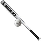 Spass kostet Sportset Baseballschläger mit Ball Hausordnung Schwarz Aluminium 26 Zoll