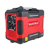 Matrix Inverter Stromgenerator mit USB, Benzin leise, 4 takt, 2000 Watt, für Camping und Garage