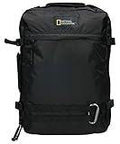 Nat Geo Hybrid rugzak tas met 3 funkties, 50 cm, Schwarz