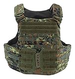 Zentauron - Schutzweste Thor - Flecktarn, L