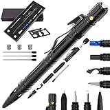 Professional TAKTISCHER Stift Military Survival Pen MIT LED 12IN1 CUBATON Pen-2, Selbstverteidigung, ÜBERLEBENSGERÄTE, ERSTE Hilfe, ERSTE-Hilfe-KIT, GERÄT FÜR MÄNNER EDC, Geschenk FÜR MÄNNER Pen-2